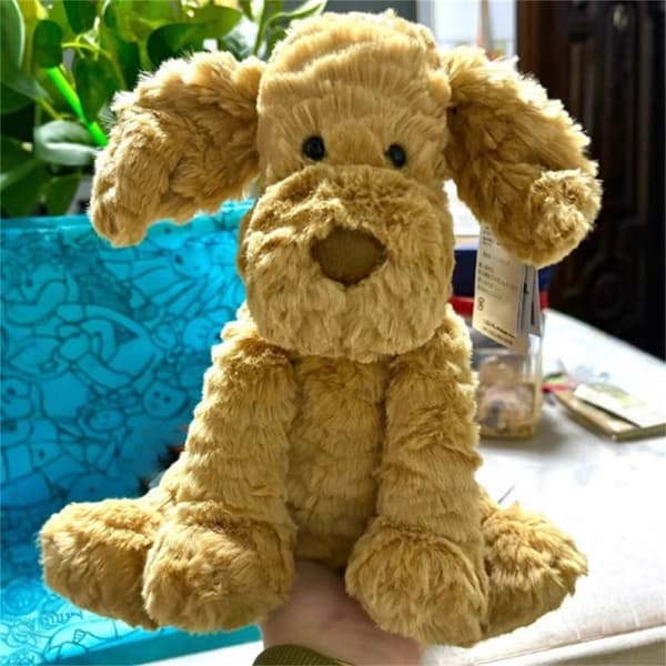 Valp Plyschdocka Gosedjur Mjuk Prydnadskudde Dekorera Barn Födelsedagspresent Leksak 014#