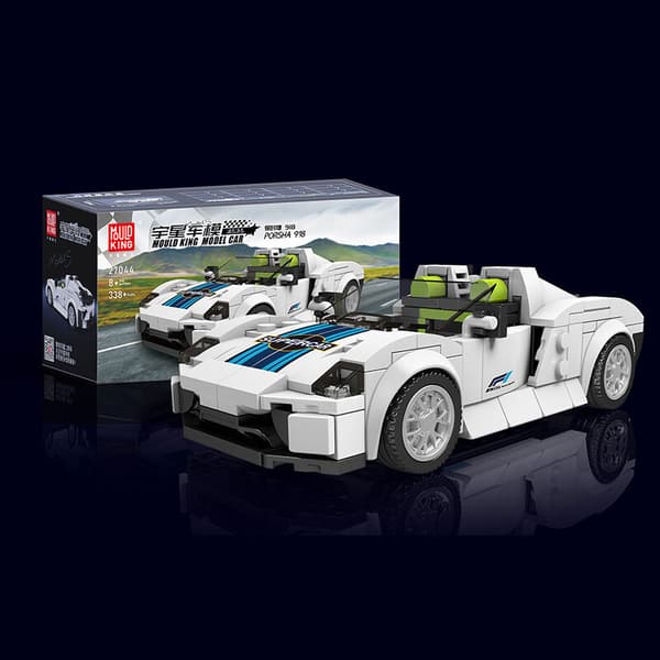 Mould King Mini Bilmodell Set Sportfordon Byggsats 80 Bilar Samlarobjekt 27043 650S No box
