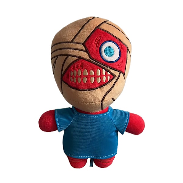 Anime Munsköljande Rött Monster Plyschdocka Gosedjur Mjuk Leksak Present 25cm HET