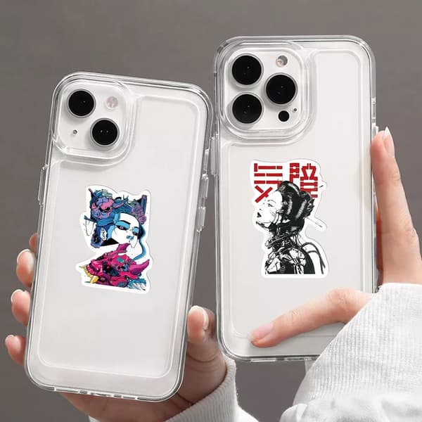 50 st Cyberpunk Collector's Stickers Gadget Decals Stickers Set Scrapbook Phone