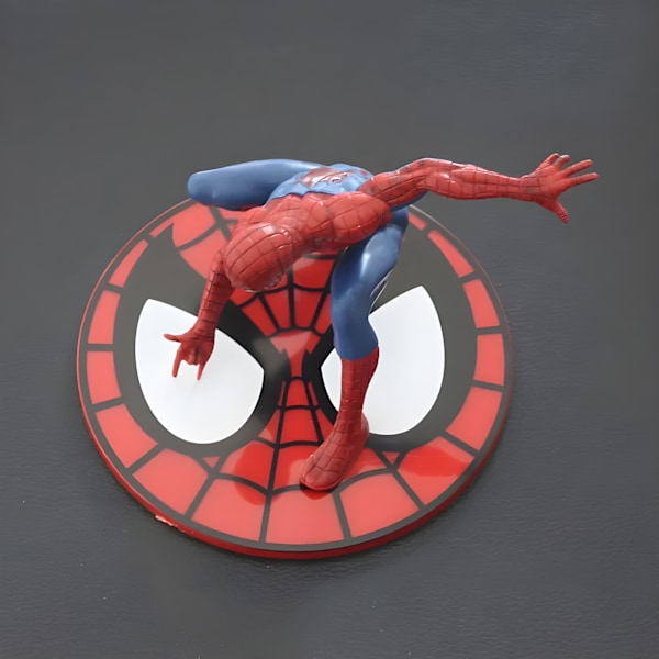 Handgjord Spider-Man Figurin - Marvel Avengers Modell med Displaybas