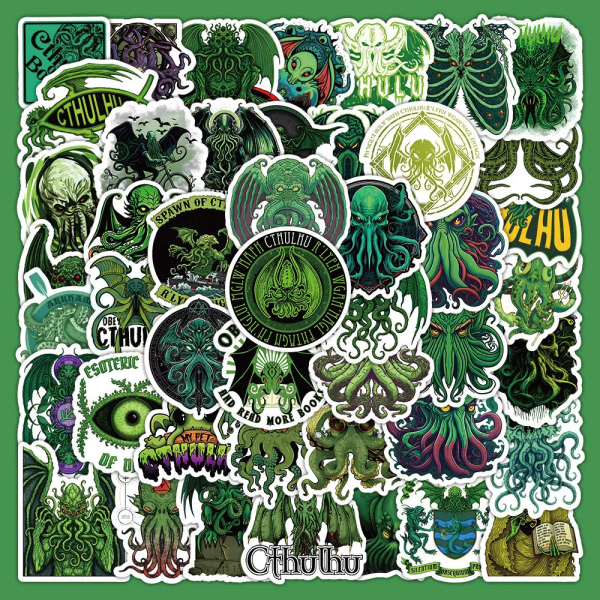 50st Cthulhu Mythos Great Old Ones Symbol Stickers Kindle Ipad Laptop Graffiti