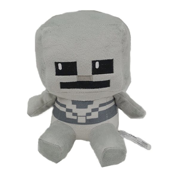 10 stilar Tecknad Minecraft Djur Plyschdocka Leksak Mjuk Fylld Barn Söt Gåva 15cm Prone Turtle