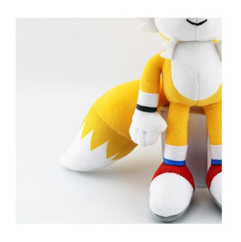 Sonic The Hedgehog Mjuk Plyschleksak Tecknad Fylld Docka Barn Födelsedagspresent 30cm Super Sonic Key chain