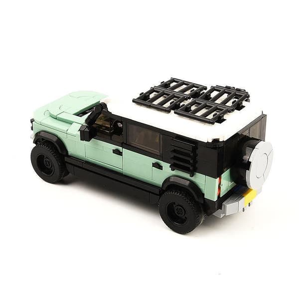 MOC-84269 Fyrhjulsdriven Offroad Lyx 4x4 Fordon 455 Delar för Ålder 12+