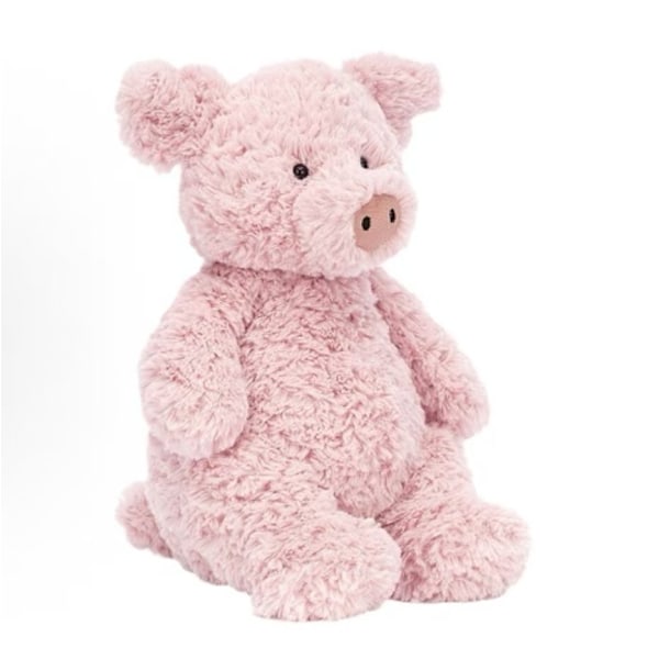 Jellycat Barnabus Gris Gosedjur Plyschleksak Present med Gratis Dammpåse 26CM