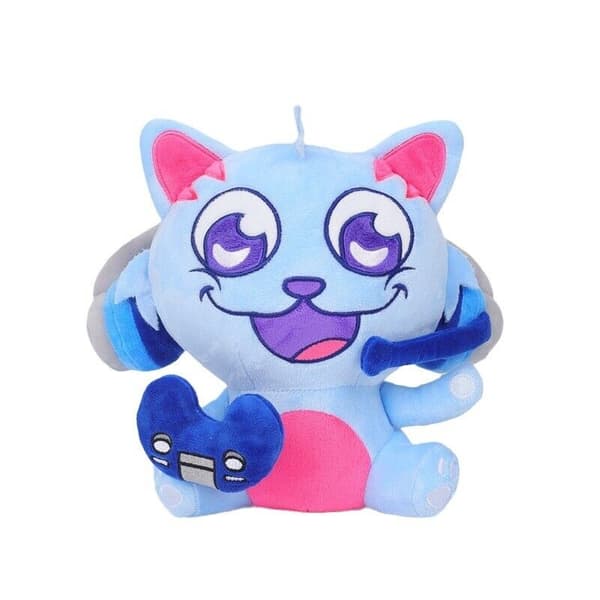 Söt Gravy Cat Man fylld docka Kawaii Gravycatman Plush Esports Wolf 23cm