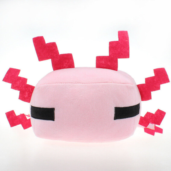 30cm Rosa Blå Salamander Minecraft Plyschdocka Axolotl Mjuk Gosig Leksak 1-2 ST 30cm Blue+Pink(2pcs)