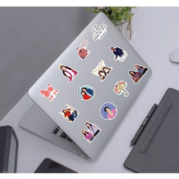 50st Gilmore Girls TV-serie Lorelai Rory Gilmore Grafitti Laptop Ipad Stickers