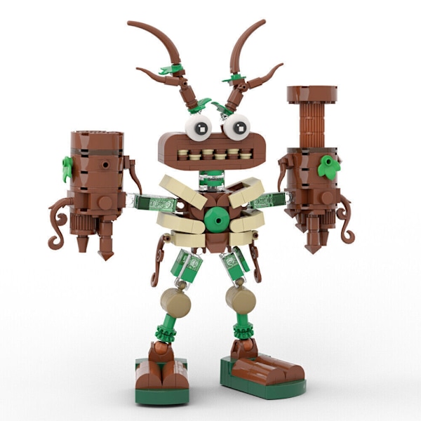 Byggklossar Set Wubbox Spelfigurer MOC Modell Tegelstenar Leksaker Barnpresent