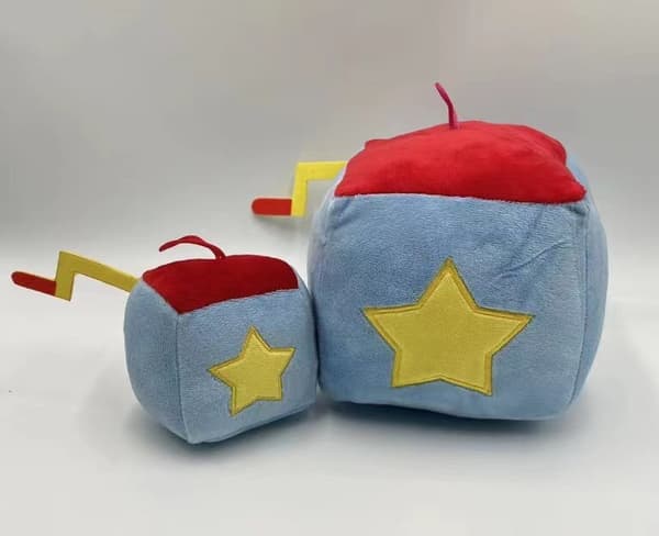 Tecknad Boxy Boo plyschdockor Projekt Boxy Boo Skräckspel Fyllda leksaker Barnpresent E-10cm