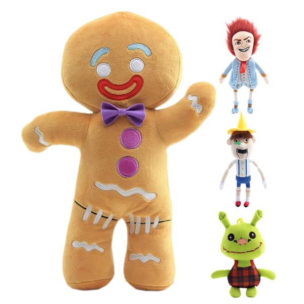 Ny Pepparkaksgubbe Plysch Mjuk Gosedjur Leksak B