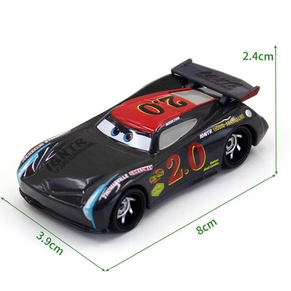 Disney Pixar Bilar Och Plan Lot Blixten 1:55 Diecast Modell Leksaker Gåva Lös Bil Jackson Storm2.0