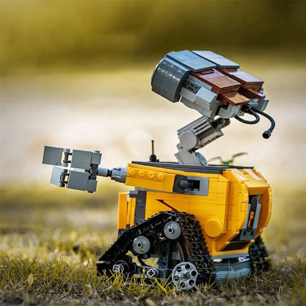 NY~ WALL-E 687 Delar Robot Action Figur Byggklossar Leksaker För Barn