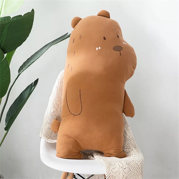 Björn Krokodil Sjöfågel Dinosaurie Enhörning Djur Plyschleksak Uppstoppad Piloow barn gif Bear 70cm/29.5in