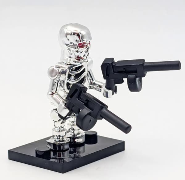 Kromskalle Terminator Science Fiction Action Sci-Fi Minifigur Byggklossar