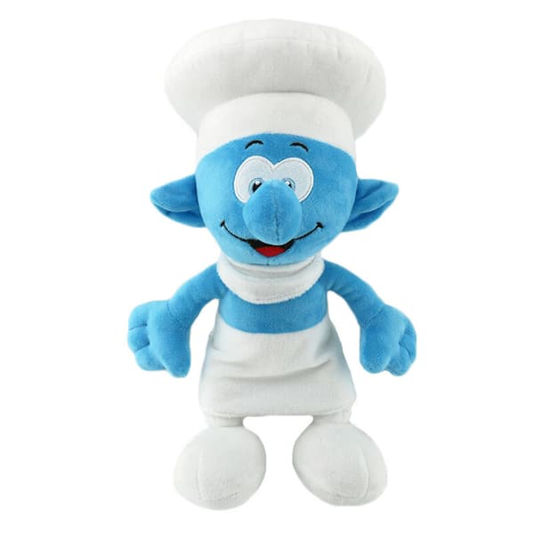 HELT NY 30 CM SMURF MJUKISLEKSA SMURFETTE PLYSCH PAPA SMURF LEKSA Bunny doll only