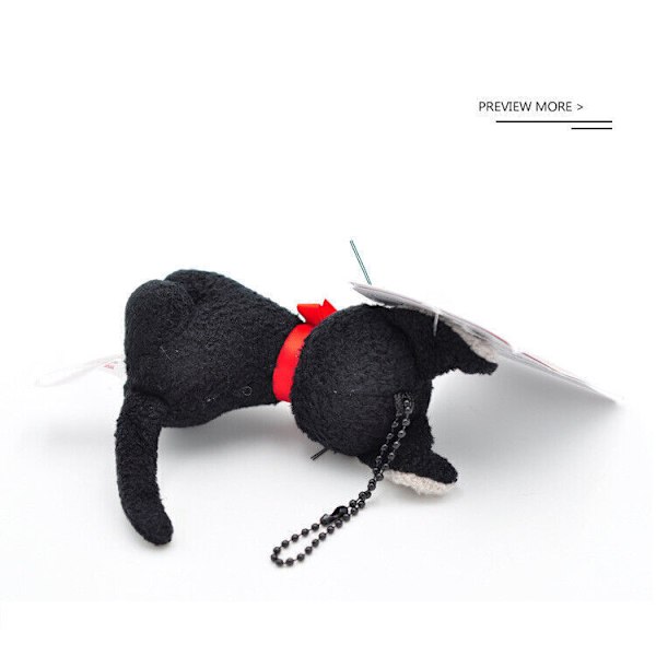 Kikis expressbud Jiji katt plyschleksak hänge mjuk docka väska tillbehör~ 9cm