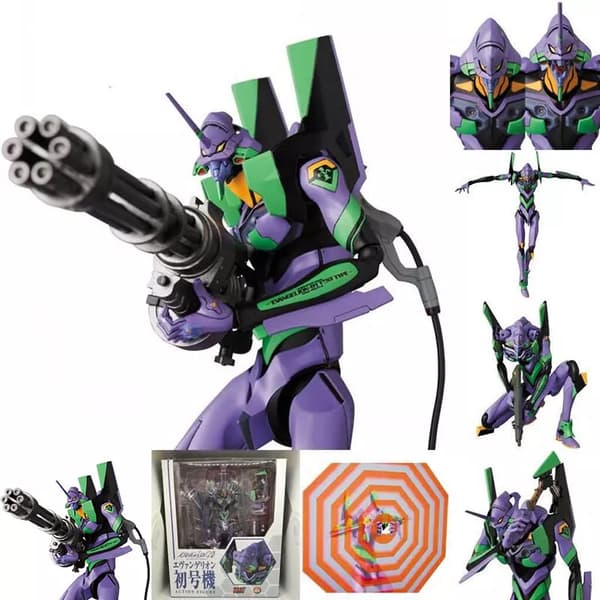 Anime EVANGELION EVOLUTION MAF080 Rörlig PVC Actionleksaker Modell Barn Presentfigur