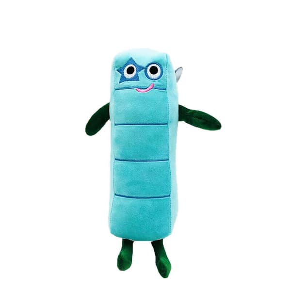 Numberblocks Digital Blocks Anime Gosedjur Plyschdocka Barn Actionfigur Mjuka Leksaker digit5-25cm