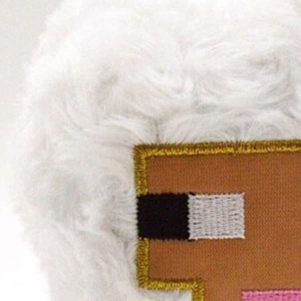 Minecraft Får Docka Plyschdocka Mjuk Leksak Kartong Fylld Gåva Barn Vuxen MC Vit