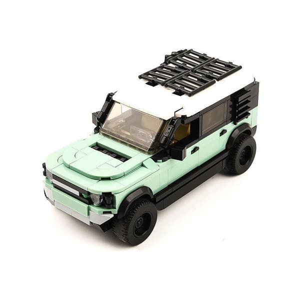 MOC-84269 Fyrhjulsdriven Offroad Lyx 4x4 Fordon 455 Delar för Ålder 12+