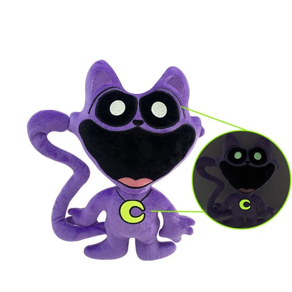 Smiling Critters Plyschleksak CatNap DogDay Gosedjur Dockleksak Barnpresenter` mjuk 007#30CM