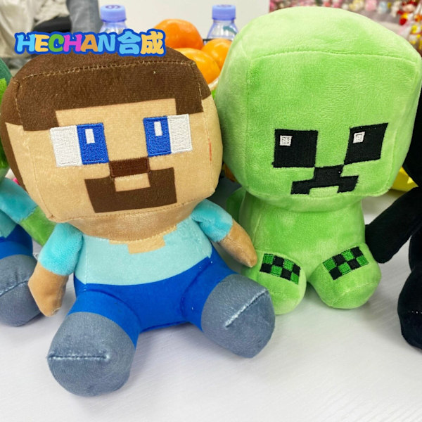 Minecraft MC Djur Kudde Plyschdocka Fylld Spel Mjuk Leksak för Barn Vuxen Gåva 18cm New Turtle