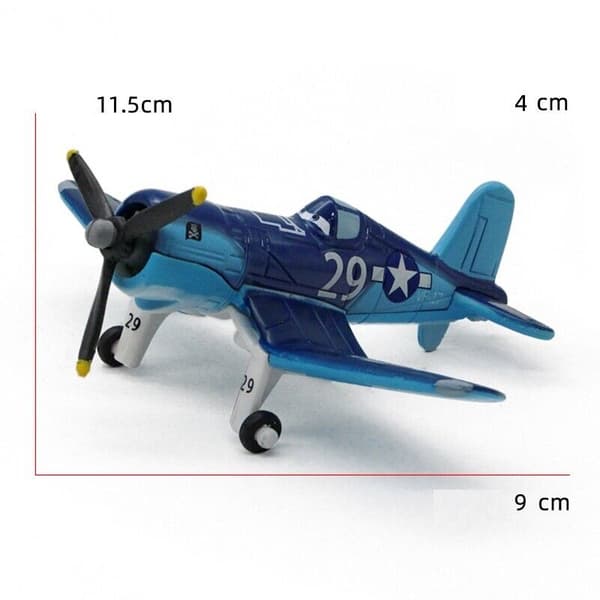 Disney Pixar Planes NO.29 Captain Diecast Movie Model Toy Plane Barnpresenter