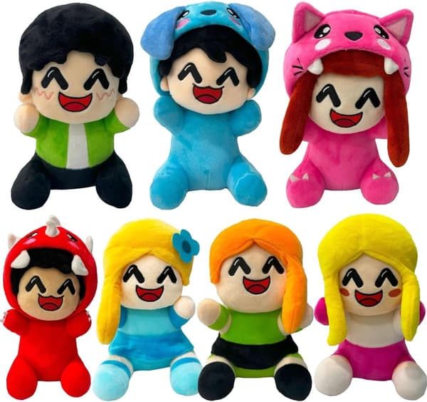 Omz Plysch, Mjukt Gosedjur Kudde Figur Docka, Spelare Plyschleksak Present B One Size