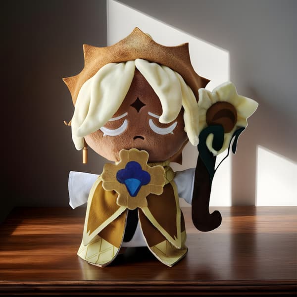 Ren Vanilj-Kaka Figur Plyschdocka Cookie Run: Kingdom Spelkollektion Docka