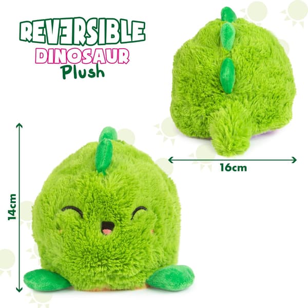 abeec Vändbar Dinosaur Plysch