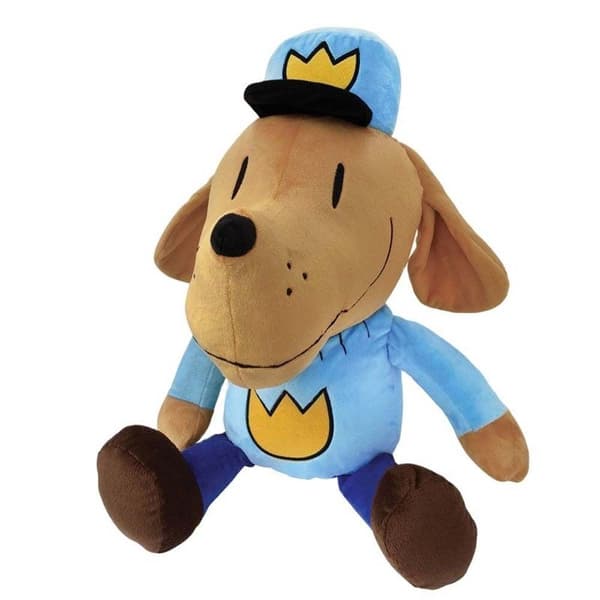 Plyschkudde Hund Man Toy Djur Uppstoppad Doll