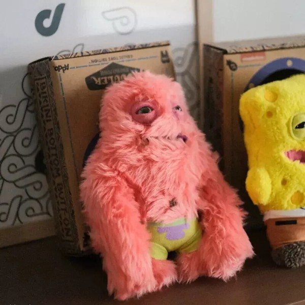 Fuggler SvampBob Fyrkant Patrick Stjärna Plyschleksak mjuk SpongeBob