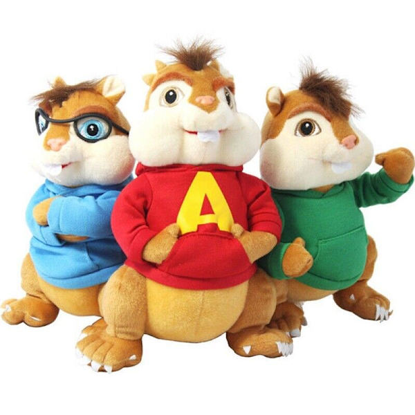 Fängslande Alvin och gänget Theodore Simon Docka Leksak Alvin
