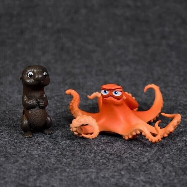 Hitta nemofigurer Cake Toppers leksaker Barn Födelsedagsdekoration dory