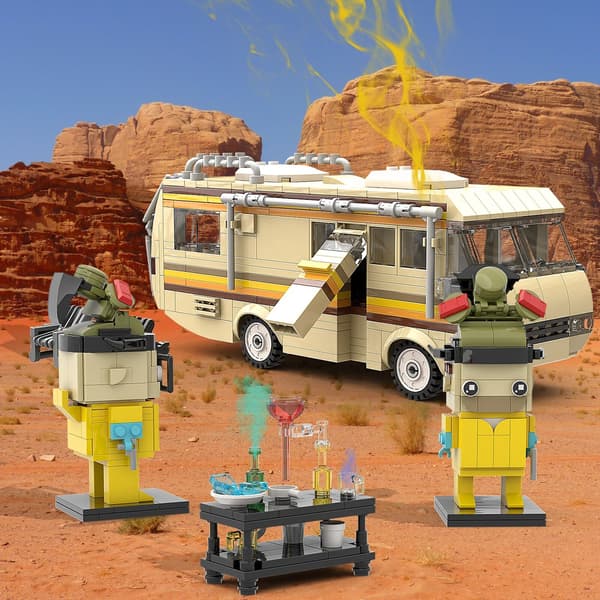 Breaking Bad RV Modell Byggklossar Husbil Samlarfordon Billeksaksset CL0002