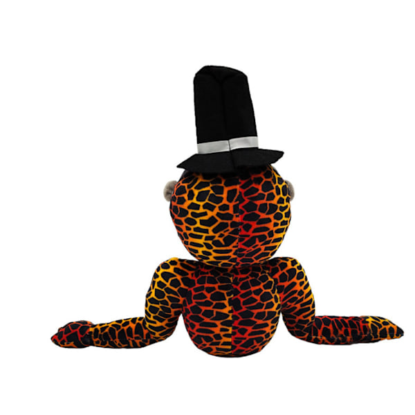 Spel Periferi Figur Gorilla Plyschleksak 28cm Svart Gorilla (Leopardtryck) mjuk