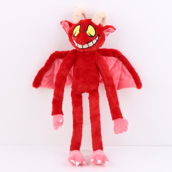 Perfekt Present För Halloween Jul Födelsedagar Cuphead Secreto Röd Demon Gosedjur