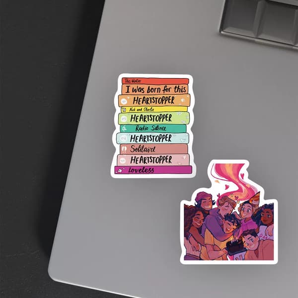 50 st Heartstopper Charlie Spring Nick Nelson Anteckningsbok Graffiti Teens Stickers