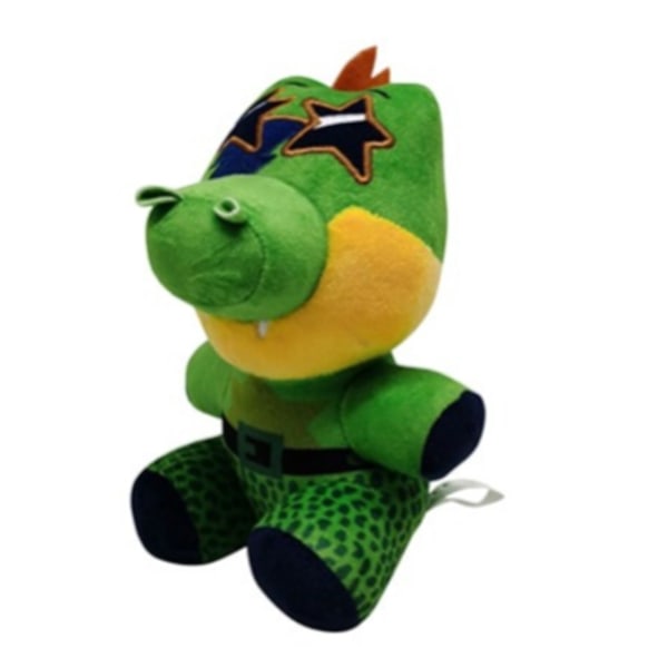 Mjukdjur Plysch Grön Dinosaurie 18cm Barnkudde Present