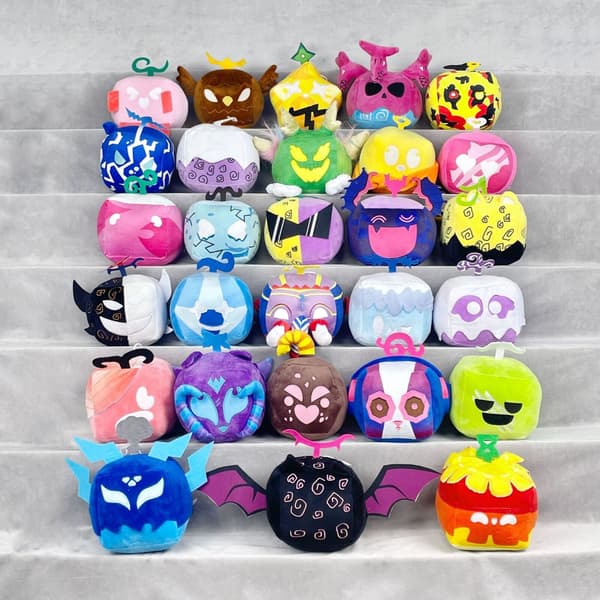 Blox Fruits Plysch Buddha Venom Shadow Fruit Mjukt Gosedjur Leksaker Födelsedagspresent Monkey Fruit