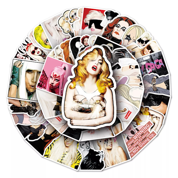 50 st Snygga Lady Gaga Images Stickers American Horror Story Scrapbook Graffiti