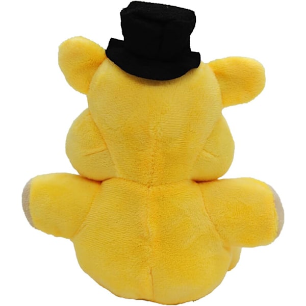 7 0 FNAF Sanshee Five Nights at Freddy's Mjukdjur Plyschdocka för Barn GULDBJÖRN