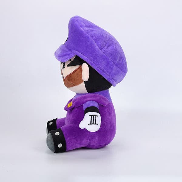Mario SMG4 Super Bros Animation Lila fylld plysch tecknad docka actionfigur Purple