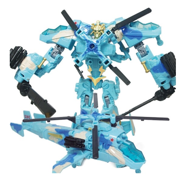 Transformator JJ602C Helikopter Action Figur Flygplan Film Modell Leksak Barn Present