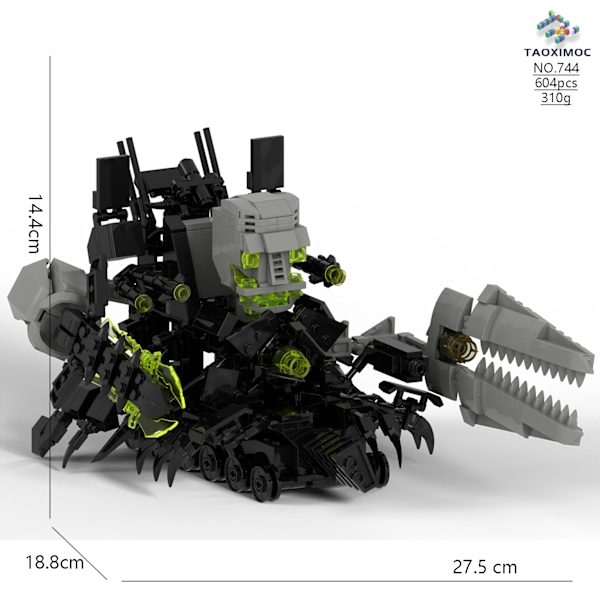 Mini Kameraman Modell Byggklossar Set för Skibidi Toalett MOC Klossar Leksaker MOC 744