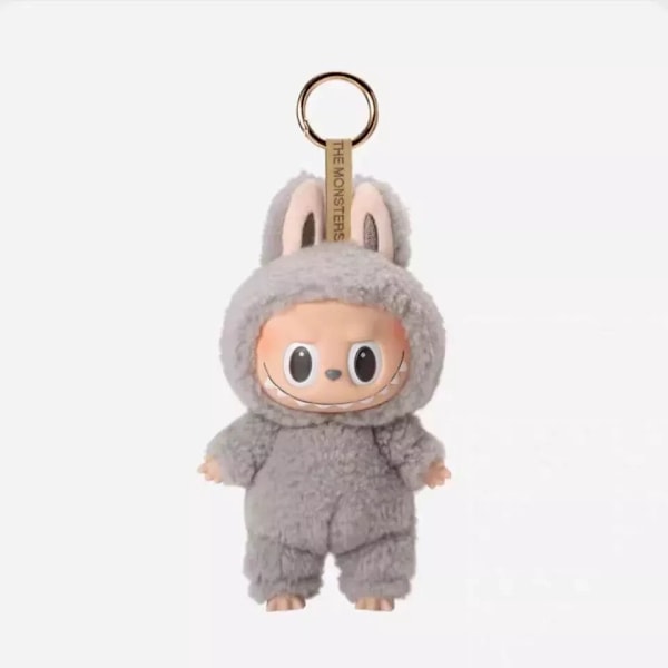 LABUBU Docka The Monster Etciting Macaron Plyschdocka Samlarobjekt Blind Box Leksak Chestnut Cocoa (Rare Model)