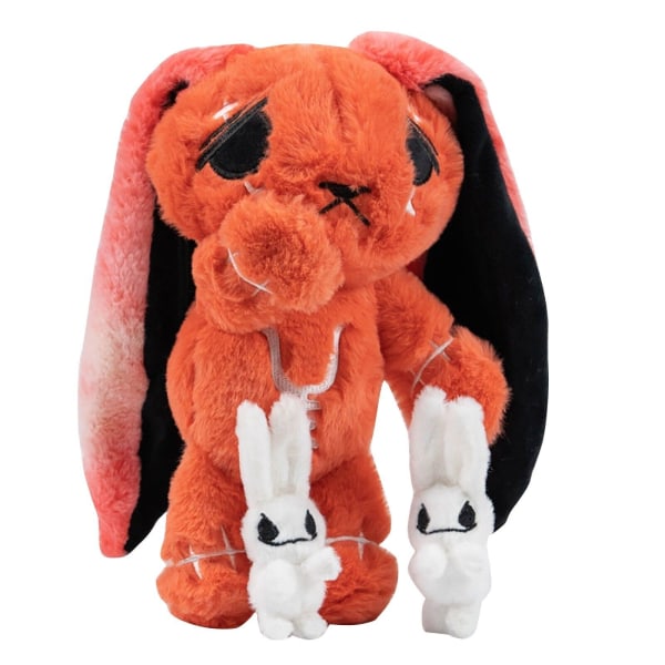 Plushie Dreadfuls Ångest Kanin Mjuk leksak Plyschdocka Uppstoppade djurdockor C