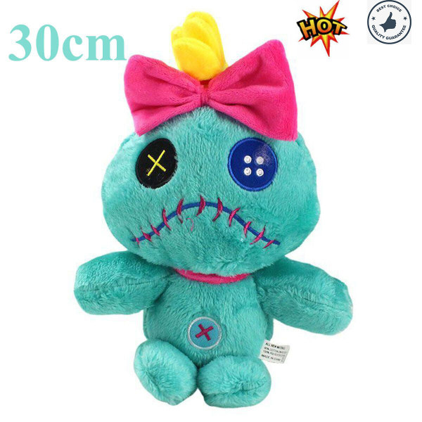 SCRUMP Plyschleksak fylld docka Lilo Stitch Teddys Tecknad 30 cm mjuk födelsedagspresent